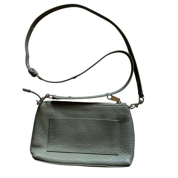 Rebecca Minkoff Darren Top Zip Pebbled Leather Crossbody Shoulder Bag Purse - Picture 5 of 16